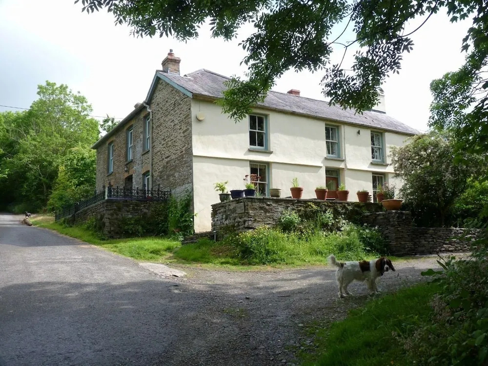 Ceridwen Glamping, double decker bus and Yurts