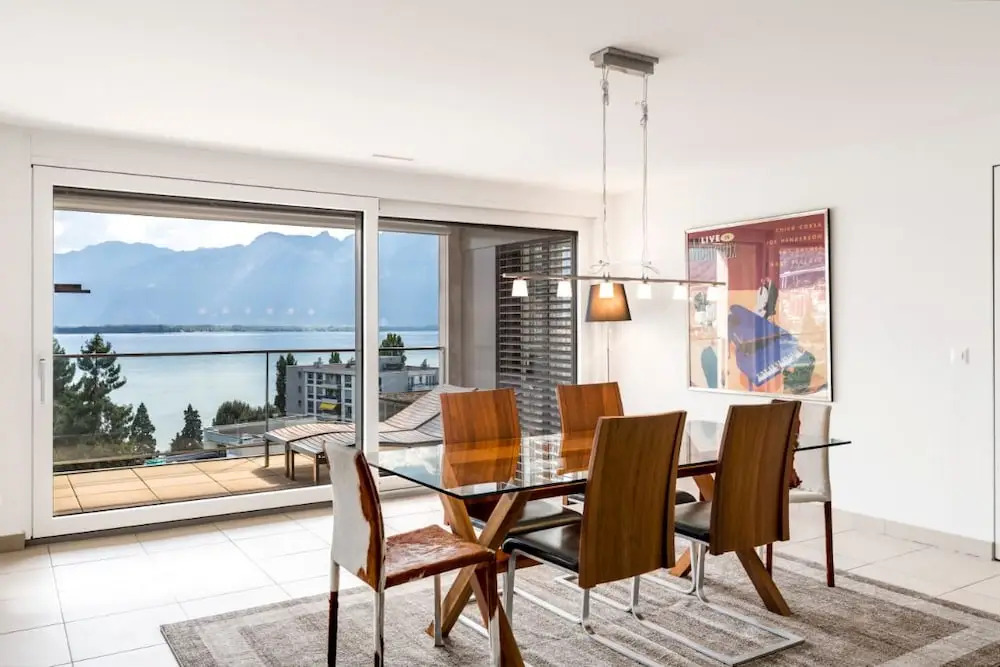 Luxury Apartment Lake view & Center of Montreux