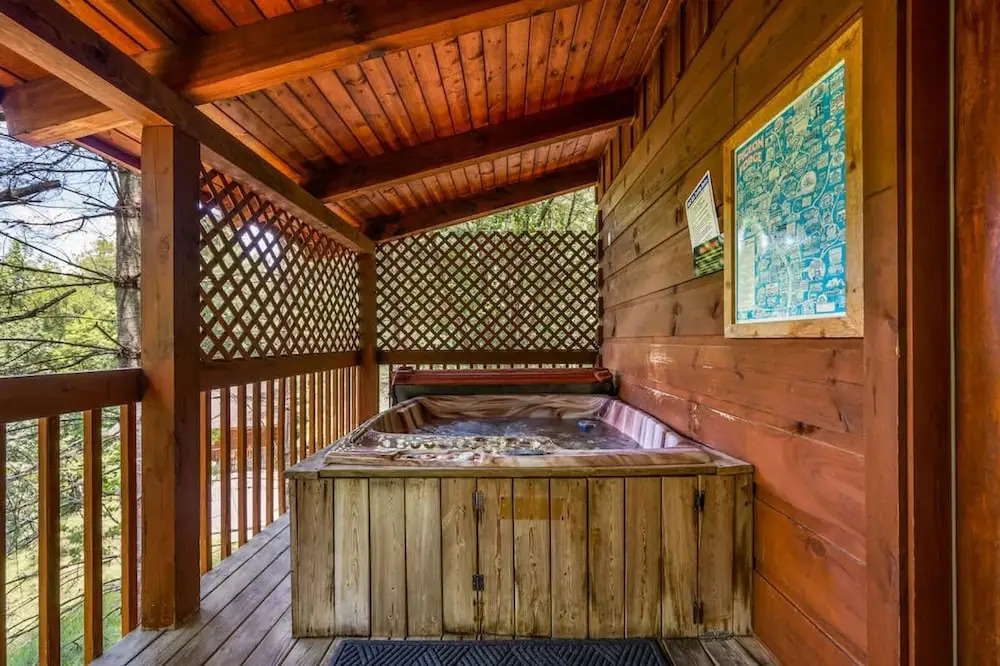 Location Private Log Cabin Hot Tub Fireplace