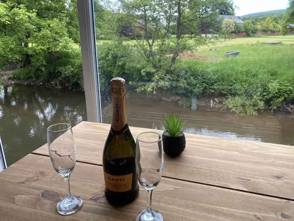 Riverbank Cottage Lake District, Double Balcony