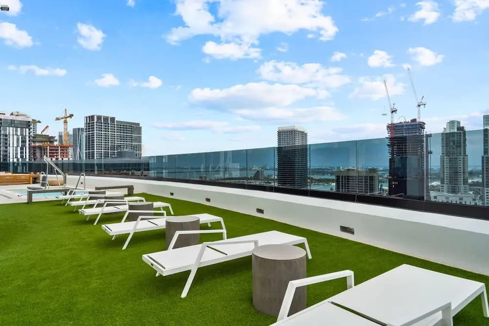 Miami Skyline 1BR Sleeps 4 With Elite Amenities