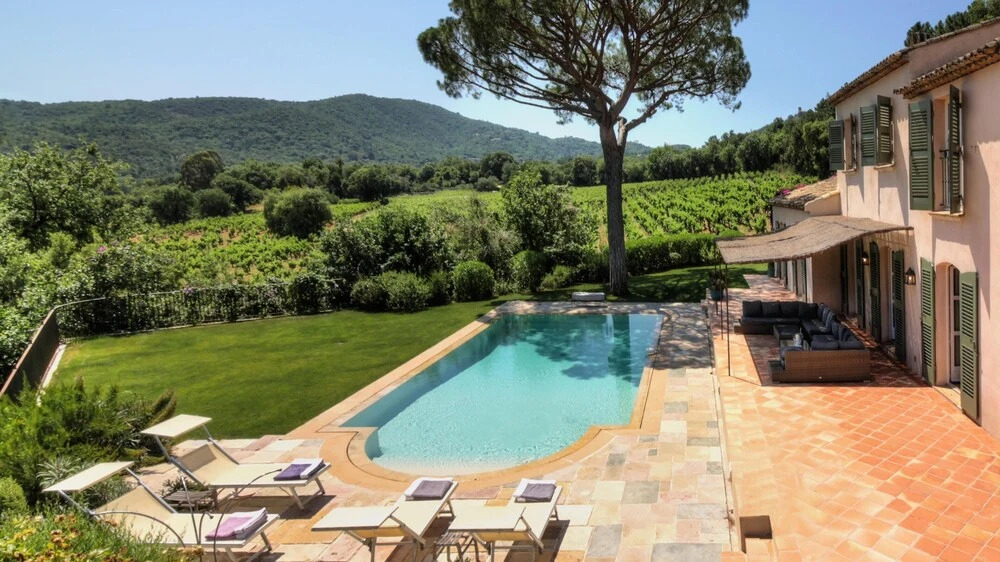 Villa With 6 Bedrooms in Gassin, With Wonderful sea View, Private Pool, Enclosed Garden