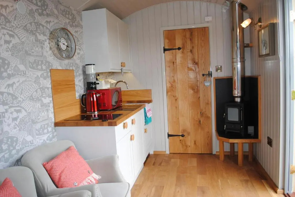 The Little John Petite Cosy Cabin Sleeps 2 Near Sherwood Forest at Fairview Farm Nottingham set in 88 acres