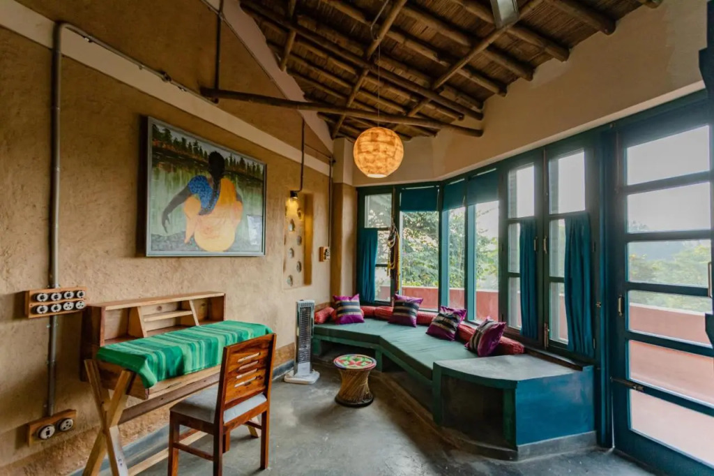 SaffronStays Kaivalya - pet-friendly sustainable mudhouse