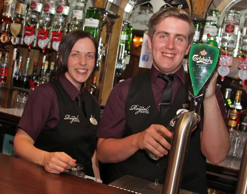 Stamps by Eight Continents The Royal Hotel, Cookstown