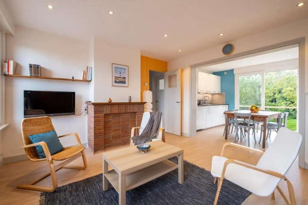 Appartement La Rafale - accès privé plage - jardin - arrivée autonome