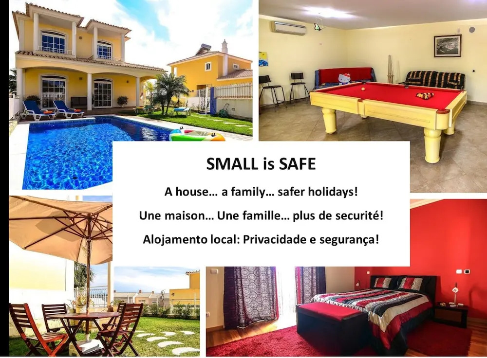 Villa With 3 Bedrooms in Armação de Pêra, With Wonderful sea View, Private Pool, Furnished Garden