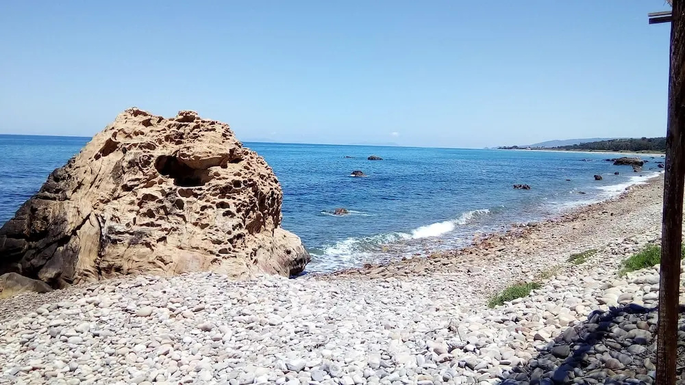 House With one Bedroom in Marina di Caronia, With Wonderful sea View, Furnished Terrace and Wifi Near the Beach