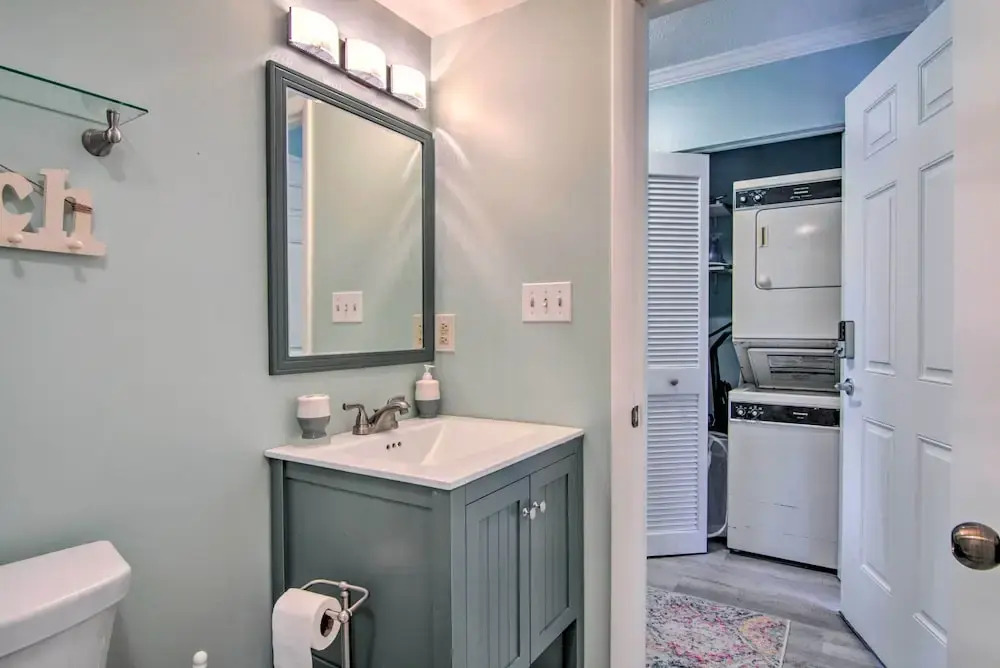 Central Studio w/ Deck: Walk to Shops & Dining!