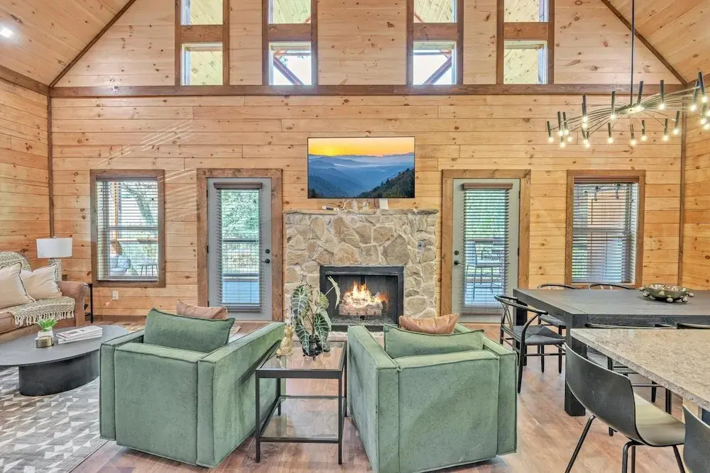 Ern803 - Beary Blue Oasis 2 Bedroom Cabin