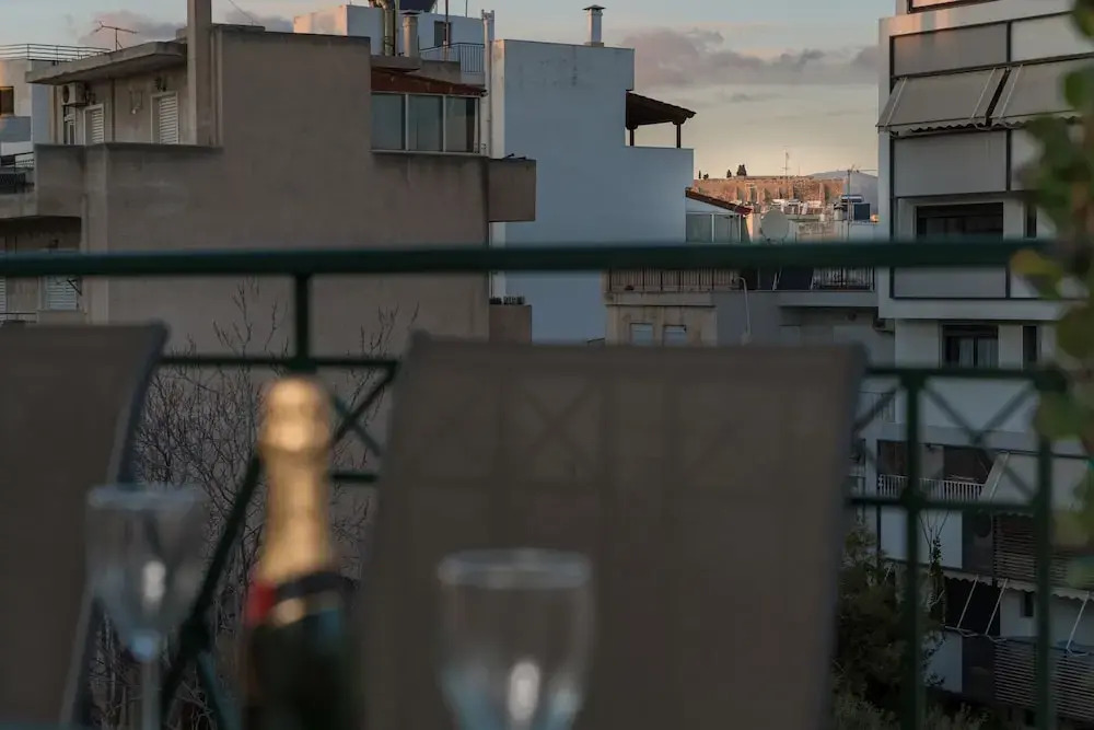 140m² homm New Penthouse With Acropolis View 11ppl