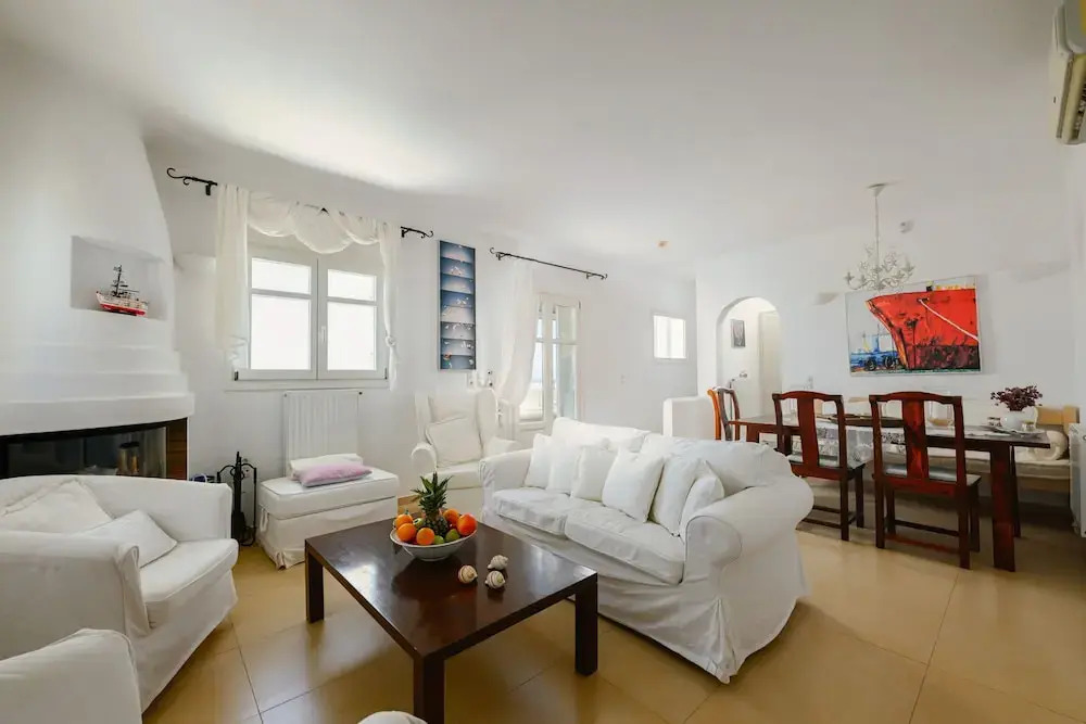 Naxos Kastraki Homey Villa with Sea View