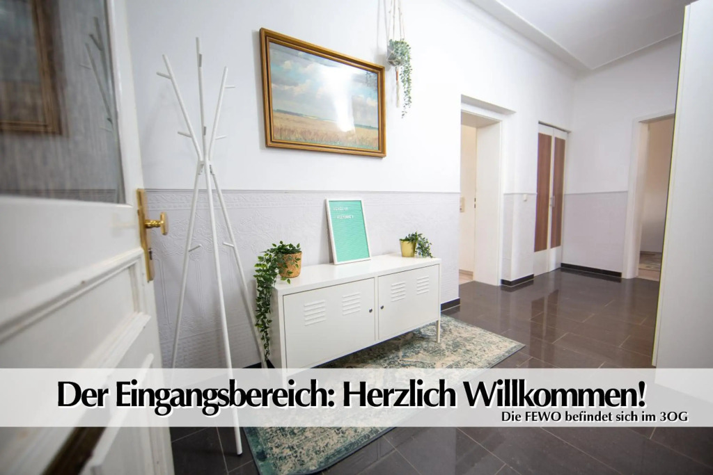 Schicke 80m2 3R Wohnung im Herzen Erfurts inkl Parkplatz