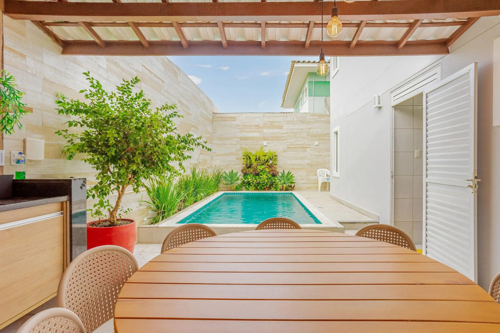 Gb01 Excelente Casa 4 Suítes Em Guarajuba Com Piscina E Wi Fi