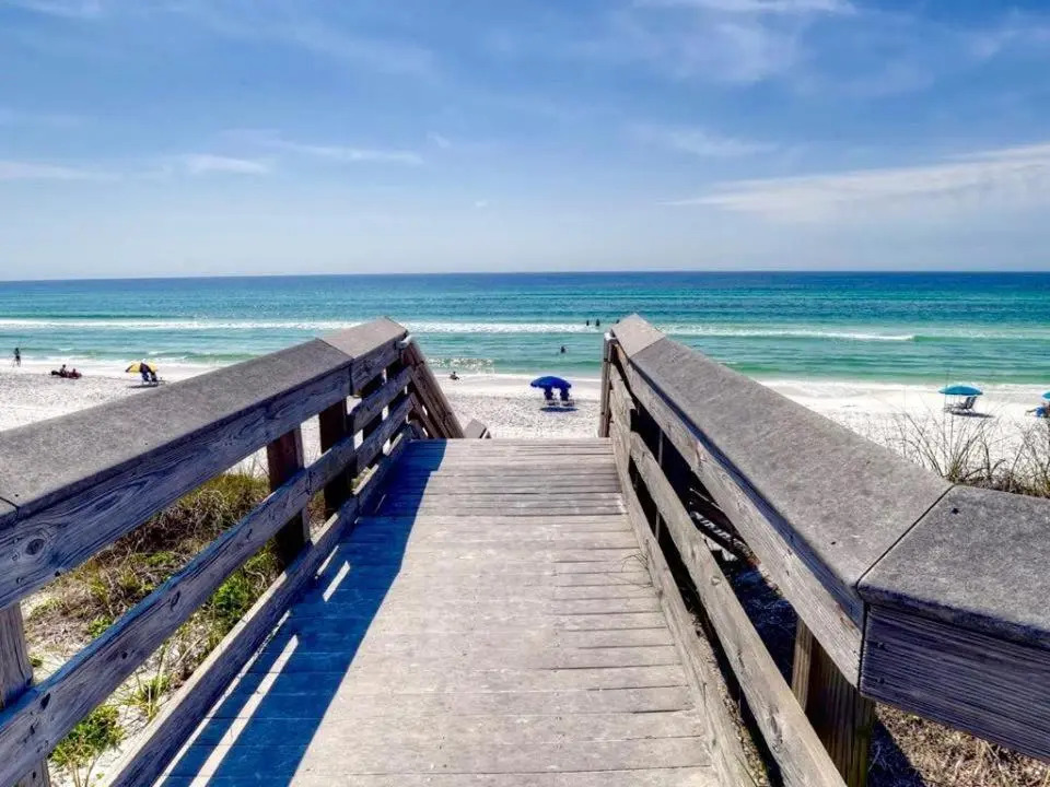 blue Pearl of 30a - Gulf Landing - Private Pool - Street Legal Golf Cart - Sleeps 10
