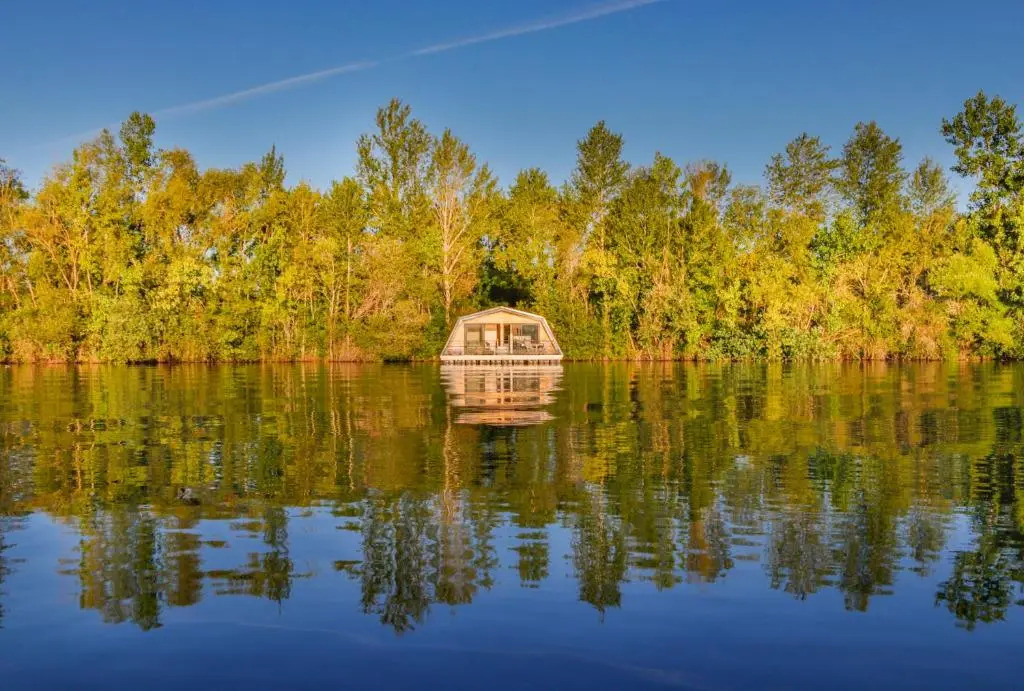 Maison Flottante - Houseboat - Baurech Insolite