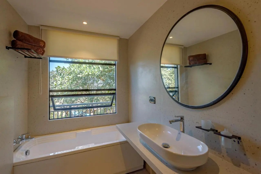 SaffronStays Hillside Harriers - 4 A-frame cottages near Tiger Point Lonavala with balconies and bathtubs