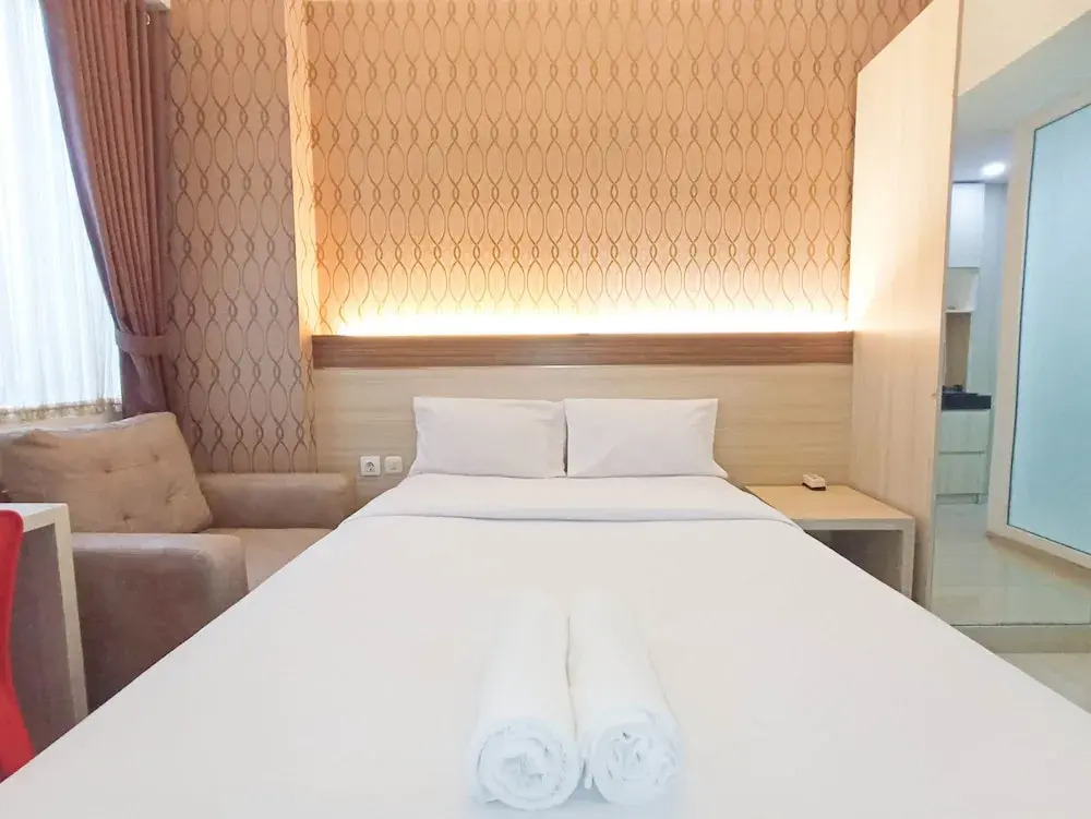 Minimalist and Good Studio at Vivo Apartment By Travelio