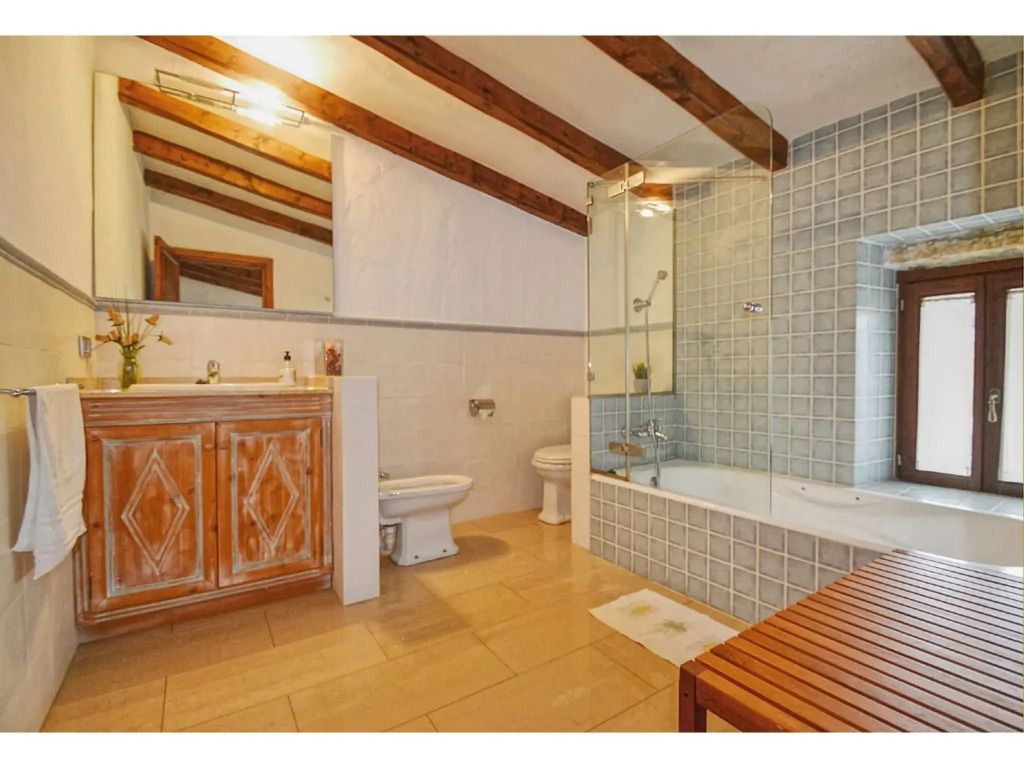 Restored holiday home in Búger with private pool