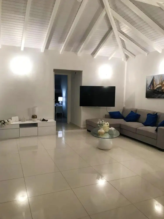 Villa With 2 Bedrooms in Le Moule, With Wonderful sea View, Private Pool, Enclosed Garden