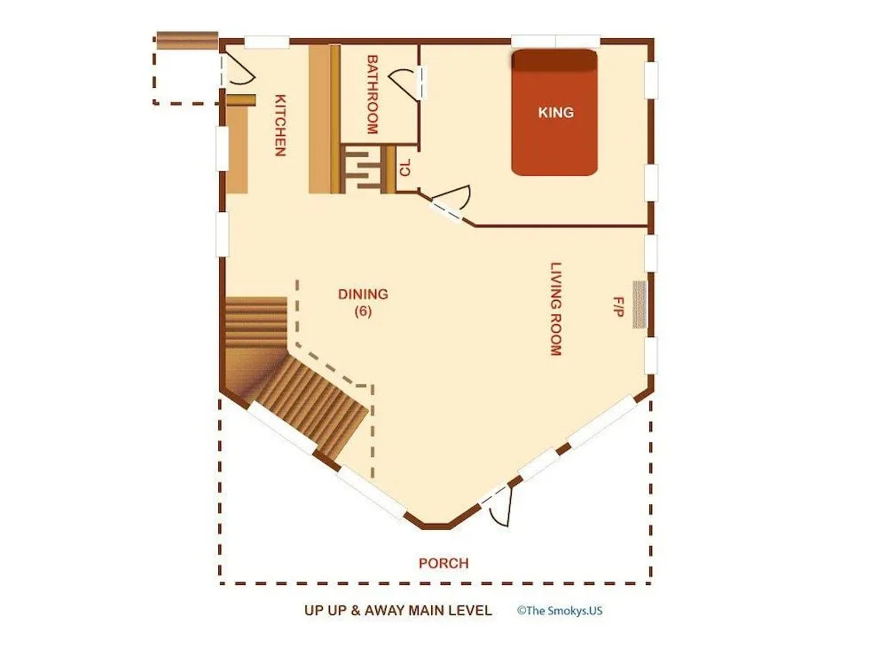 Up Up and Away 2 Br cabin by RedAwning