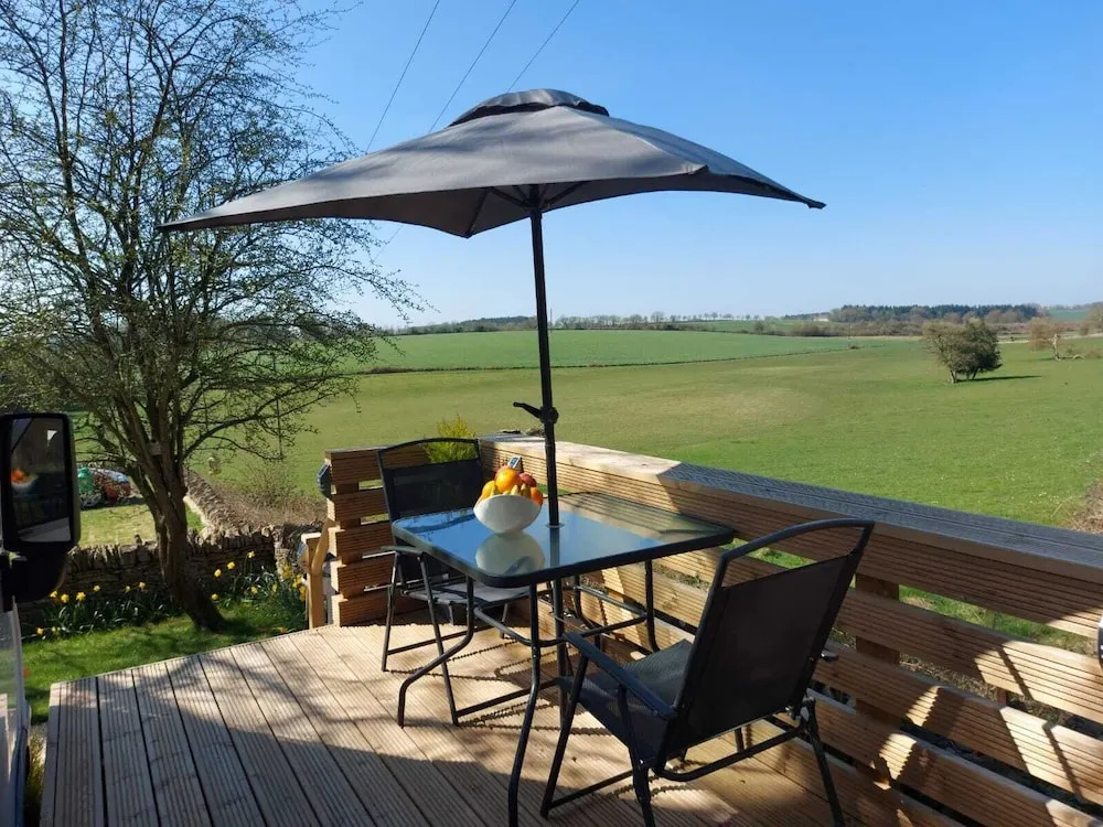 Large Static Motorhome-stunning Countryside Views