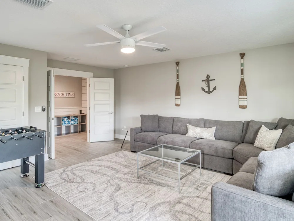 New Listing! New Vilano Beach W/ Gulf View 5 Bedroom Home