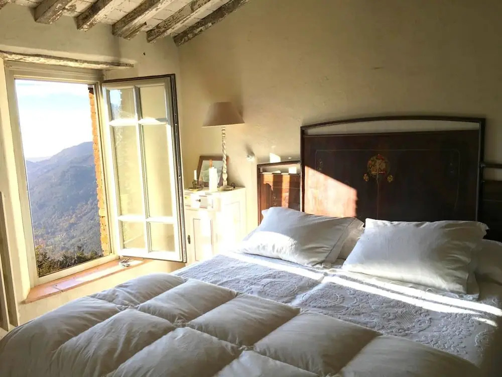 Il Podere di Metato Restored Tuscan Farmhouse With Pool With Views of Hills and Sea