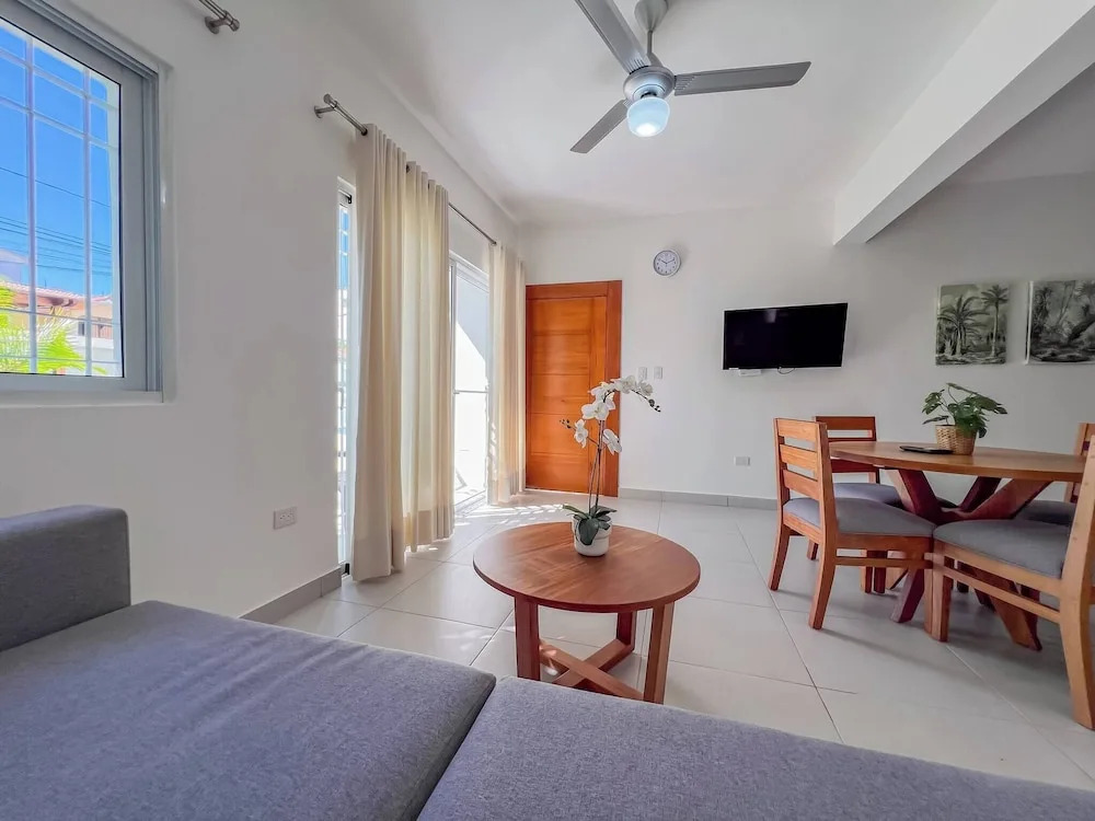 New 2BR APT in Sosua Town, Close to Strip and Next to Supermarket