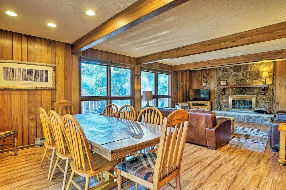 'peaceful Pines' Estes Park Home: Longs Peak View