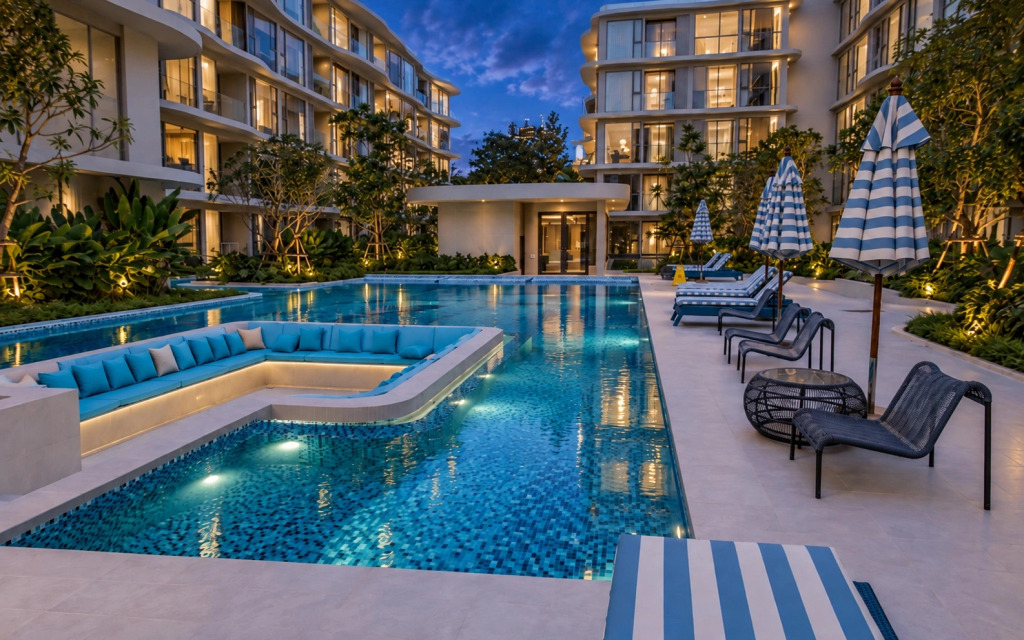 Апарт-отель Bellevue Beachfront by TVC