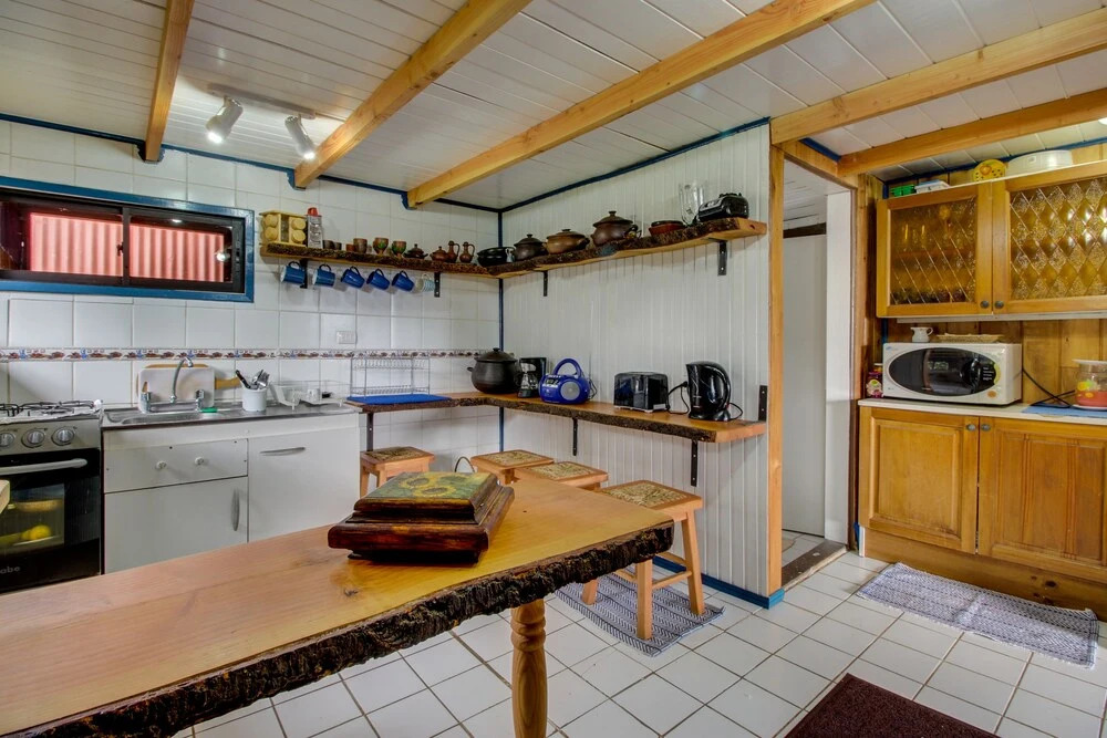 Casa Campestre frente al Lago Calafquén