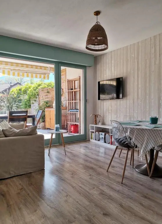 ** Nouveau ** Le Jardin De La Plage - Appartement avec extérieur