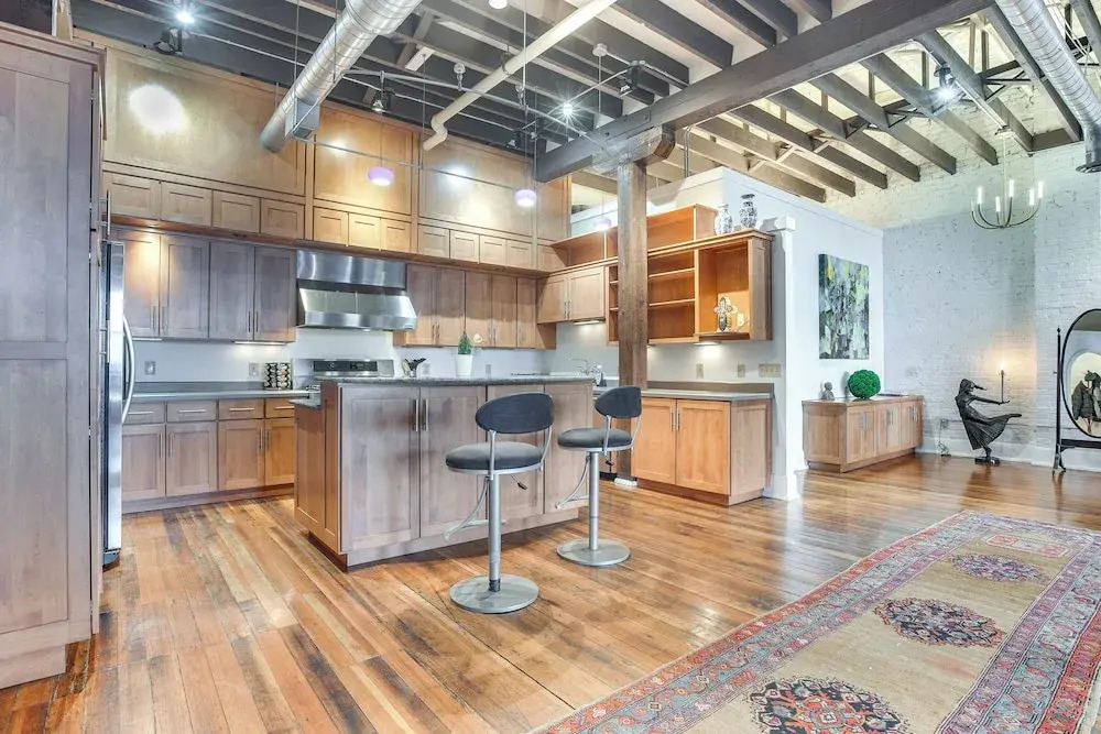 < 1 Mi to Wittenberg: Eclectic Loft w/ Parking!