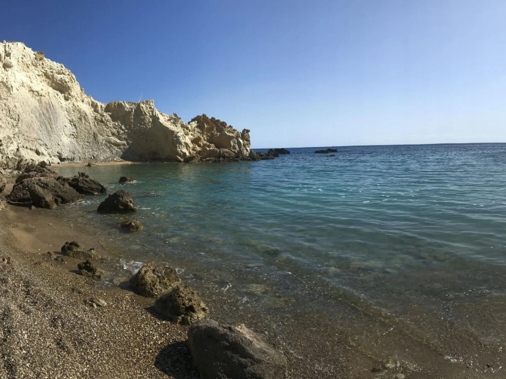 Villa in Makry Gialos near Sandy Beach