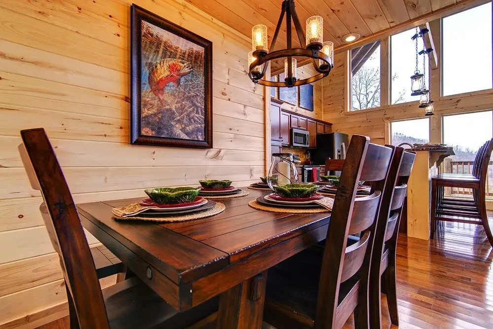 A River Runs Through It 3 Bedrooms 3 Bathrooms Cabin
