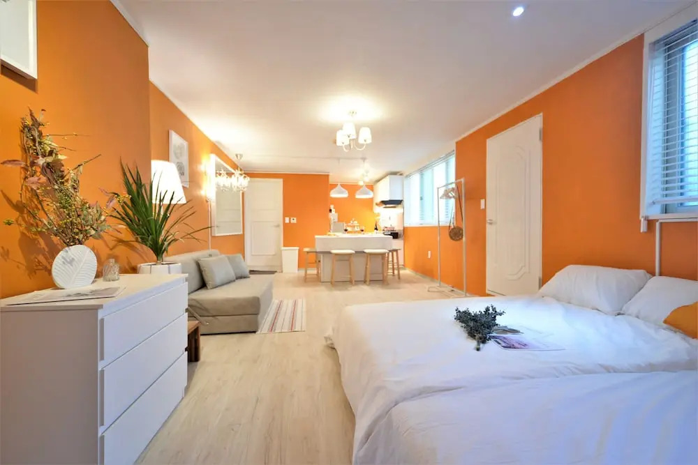 Orange Mango Cherry Party House