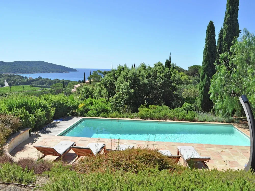 Southern French Villa With Private Pool and Stunning Views of the Mediterranean Sea