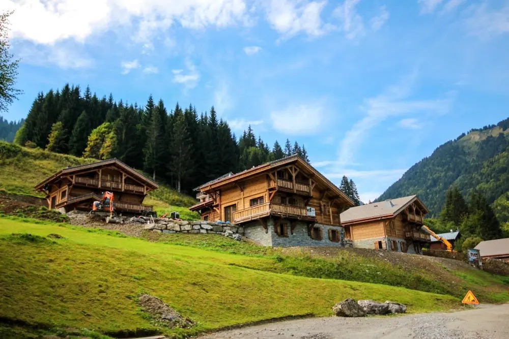 Chalet With 5 Bedrooms in St Jean D'aulps, With Wonderful Mountain Vie