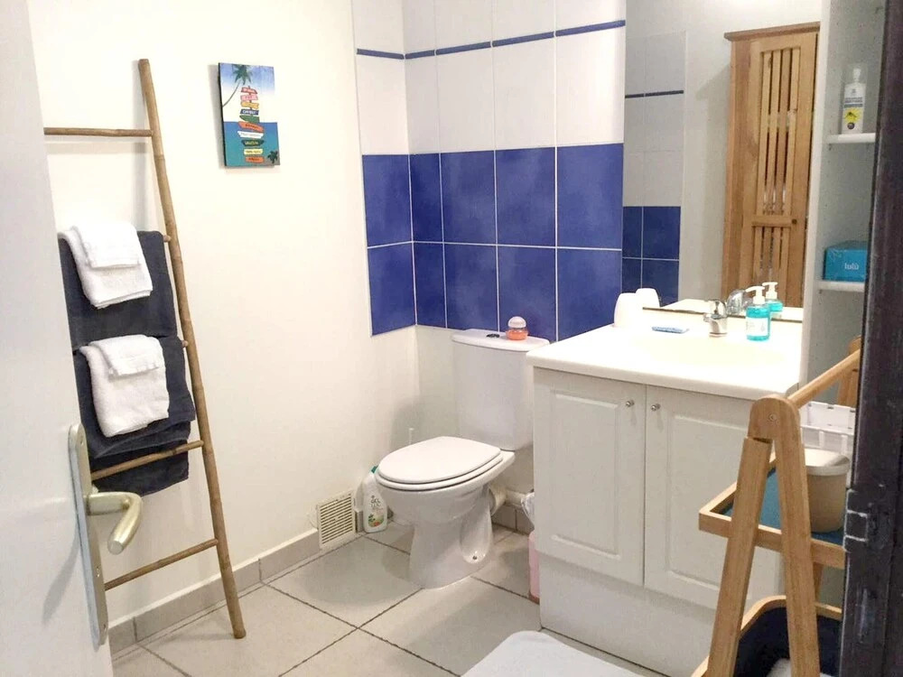Studio in La Trinité, With Wonderful sea View, Furnished Garden and Wifi