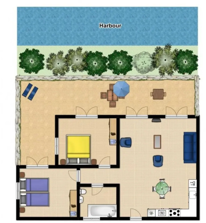 Theophilos 2 Walk to Beach Sea Views A C Wifi Car Not Required - 220