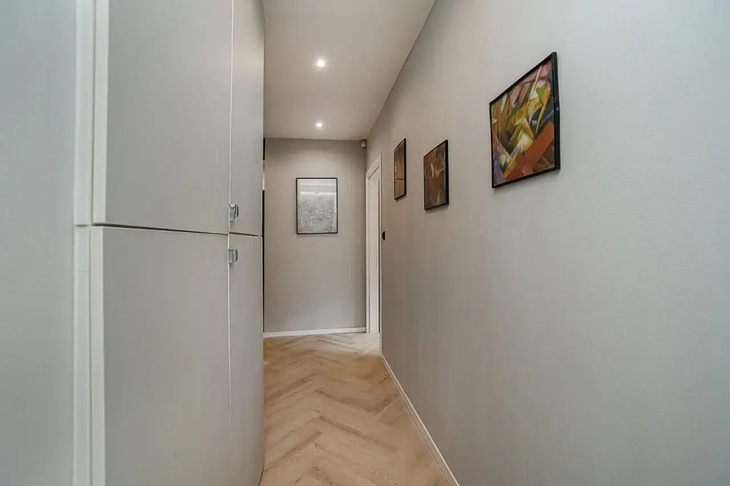 Big 4-bedroom flat, terrace with great Vítkov view