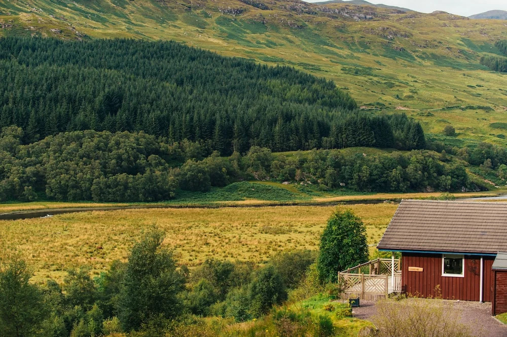 Kingfisher Lodge with sensational loch views