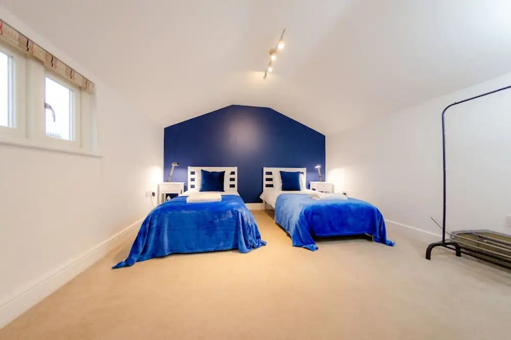 Ipswich City Centre Stay 2BR 2bath Flat for 6 Guests