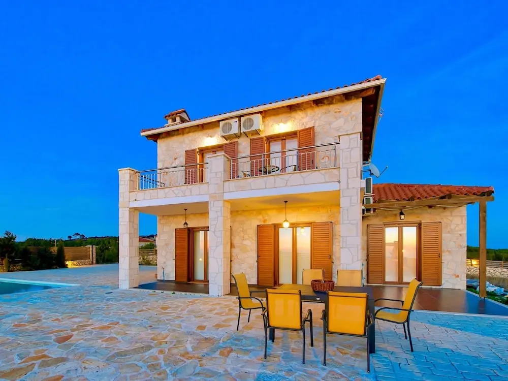 Quaint Villa in Volimes With Pool and Parasol