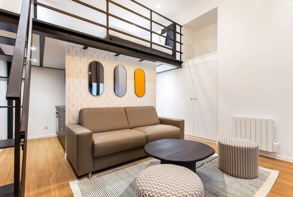 Luxury loft in paris