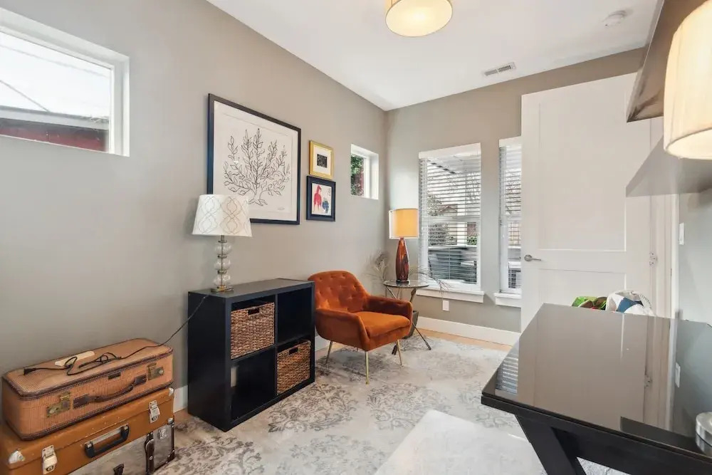 Georgetown Home Media Room, Patio & EV Charger
