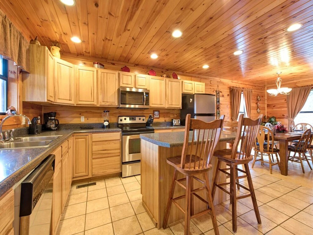 Apple Bear Lodge - Four Bedroom Cabin