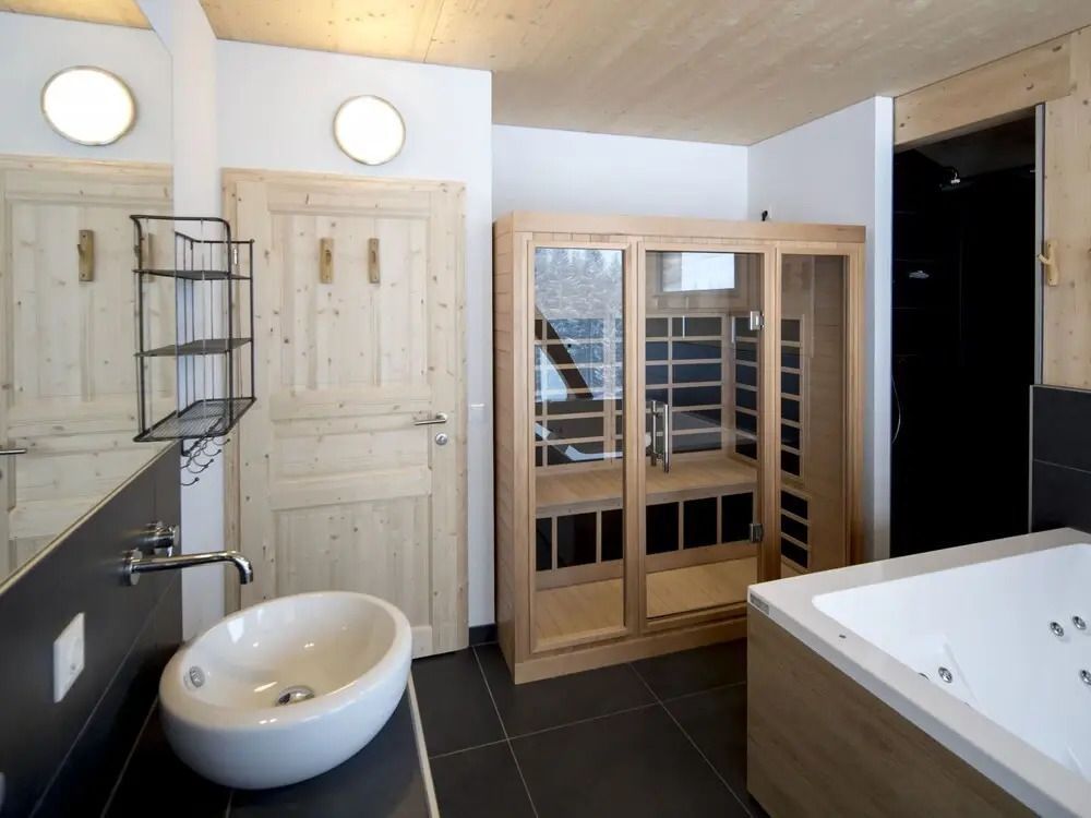 Wellness Chalet mit Au Ensprudelbad Schladming
