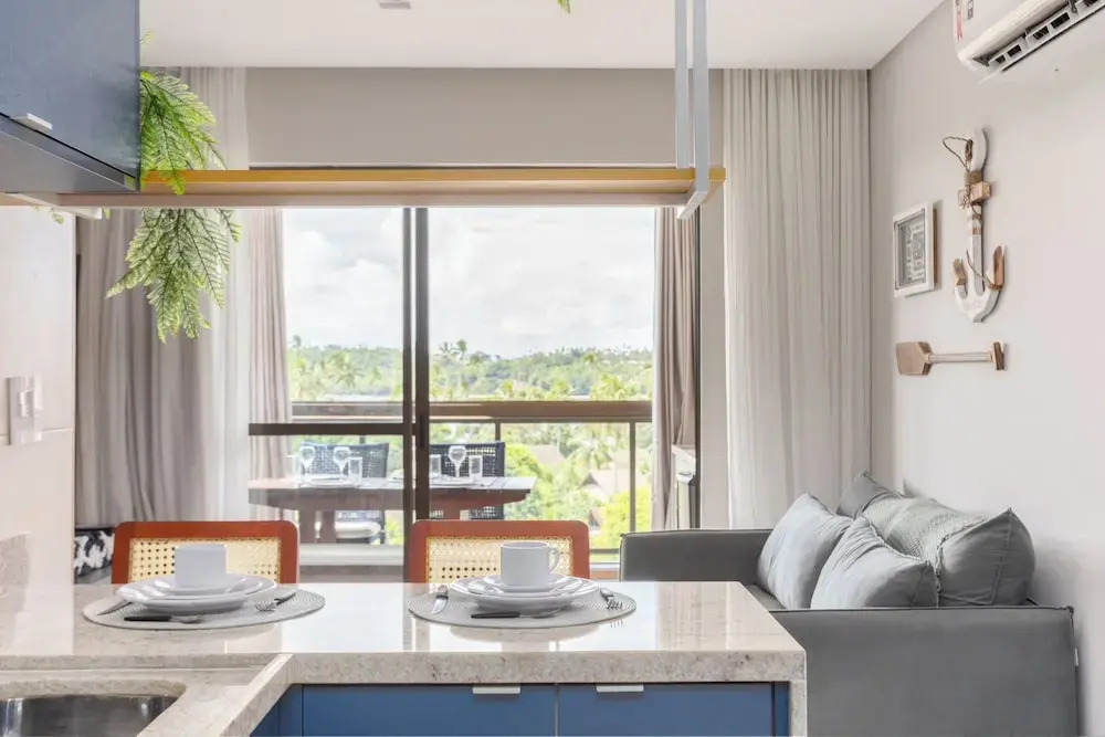 Mare Nostrum - Carneiros Beach - Ocean View - Balcony - 2 Suites - Eco Resort Condominium